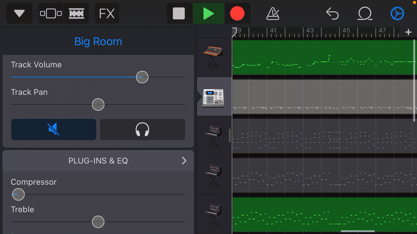 Это тоже лимитер в GarageBand