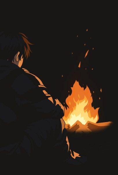 Source: https://www.deviantart.com/zonnet523/art/Flame-Embracing-the-Darkness-1319320430