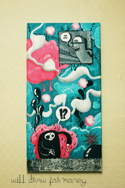 Acryl pictures by Dzhem