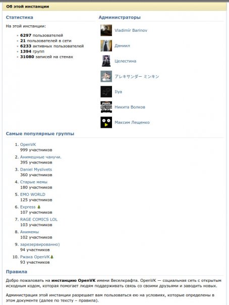 Теперь, в OpenVK есть информация [ab...