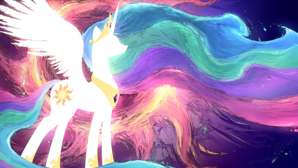 сурс: http://genjilim.deviantart.com/art/Celestia-Wallpaper-HD-366525149 альтернативный сурс: https://derpibooru.org/images/302023