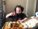 сижу с крошками