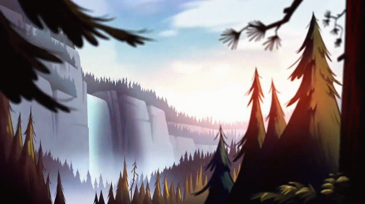Gravity Falls - интро
