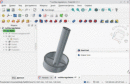Первая удачная модель (ручка для регулятора) созданная во FreeCad. Ура! Это дебют. Долго мучился пока что-то начало получаться. После многочисленных попыток создать что-то полезное во FreeCad, наконец-то они увенчались успехом. На выходе получается файл, который принимает 3D-принтер для печати. Очень трудно было перестроить мышление с 3D-Builder из приложения на Windows 10, но оно того стоило, так как для меня главная фишка в том, что во FreeCad всегда можно добраться до любого узла и отредактировать, а в 3D-Builder нужно перед печатью фигуру желательно сделать монолитной и делать копию файла фигуры до объединения в одно целое, иначе как потом редактировать. В то время как фигуру из FreeCad принтер распознаёт как монолит. Ну и конечно же во Freecad есть экономия времени на создание всяких там фасок и закруглений краёв, что в 3D-Builder делать по дольше.