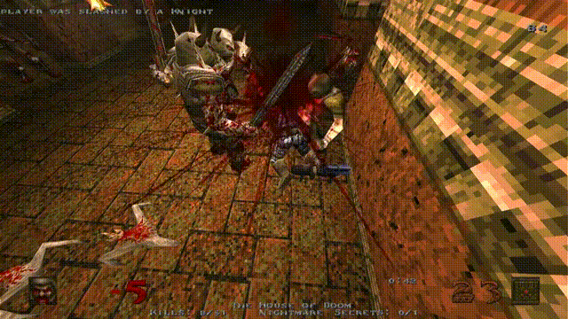 ПСЕВДОСПИДРАН УРОВНЯ ИЗ ЭПИЗОДА 5 В QUAKE